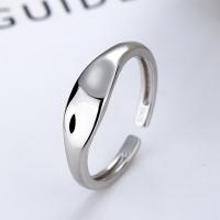 925 Sterling Silver Finger Rings plated fashion jewelry & for woman nickel lead & cadmium free 5mm Sold By PC