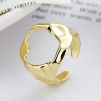 925 Sterling Silver Finger Rings plated fashion jewelry & for woman & hollow nickel lead & cadmium free 20mm Sold By PC