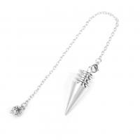 Brass Pendulum Conical plated fashion jewelry nickel lead & cadmium free Length Approx 8.66 Inch Sold By PC