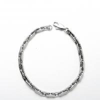 Stainless Steel Jewelry Bracelet 304 Stainless Steel handmade fashion jewelry & Unisex Length Approx 8.27 Inch Sold By PC