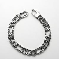 Bracelet d'acier titane, fait à la main, bijoux de mode & styles différents pour le choix & pour homme, 10mm, Longueur:Environ 8.27 pouce, Vendu par PC