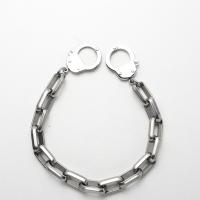 Stainless Steel Jewelry Bracelet 304 Stainless Steel handmade fashion jewelry & Unisex Sold By PC