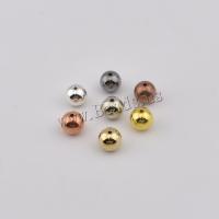 Copper Coated Plastic Beads, plated, DIY & different size for choice, more colors for choice, Sold By Bag