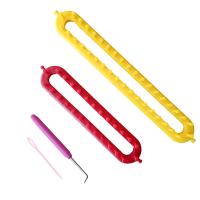Plastic Knitting Loom Kit, DIY & different size for choice, more colors for choice, Sold By Pair