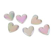 Mobile Phone DIY Decoration, Acrylic, Heart, cute, pink, 32x36mm, Sold By PC