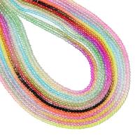 Baking Varnish Glass Beads, Szklane koraliki, Koło, DIY, dostępnych więcej kolorów, 3mm, otwór:około 0.5mm, około 140komputery/Strand, sprzedawane na około 37 cm Strand