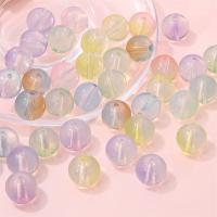 Fashion Glass Beads, Round, DIY, more colors for choice, 10mm, Hole:Approx 1mm, 30PCs/Bag, Sold By Bag