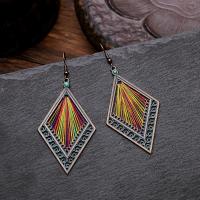 Zinc Alloy Drop Earrings, plated, Bohemian style & different styles for choice & for woman, nickel, lead & cadmium free, Sold By Pair