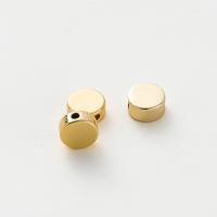Grânulos de espaçador latão, cobre, banhado a ouro genuino, DIY, Mais cores pare escolha, 2.50x6mm, vendido por PC