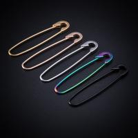 Stainless Steel Uho piercing nakit, 316L Stainless Steel, višenamjenski & bez spolne razlike, više boja za izbor, 40x7mm, Prodano By PC