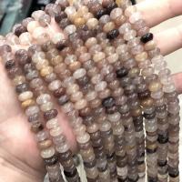 Perles bijoux en pierres gemmes, Violet naturel, abaque, poli, DIY, couleurs mélangées, 5x8mm, Vendu par Environ 38 cm brin