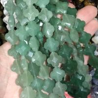 Gemstone Jewelry Beads Natural Stone Four Leaf Clover polished DIY Approx Sold By Strand