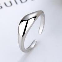 925 Sterling Silver Finger Rings plated fashion jewelry & for woman nickel lead & cadmium free 6mm Sold By PC