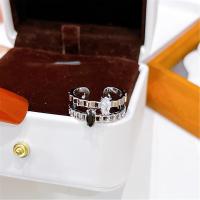 Cubique anneau en laiton Circonia Micro Pave, Placage, bijoux de mode & pavé de micro zircon & pour femme, plus de couleurs à choisir, protéger l'environnement, sans nickel, plomb et cadmium, 22x21mm, Vendu par PC