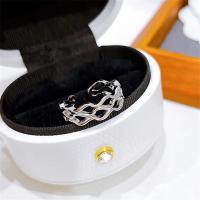 Brass Finger Ring plated fashion jewelry & for woman & hollow nickel lead & cadmium free Sold By PC
