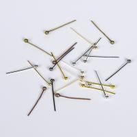 Iron Headpin plated DIY nickel lead & cadmium free Sold By Bag