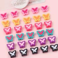 Acrylic Jewelry Beads, Butterfly, DIY, more colors for choice, 20x16mm, Hole:Approx 2.5mm, Sold By Bag