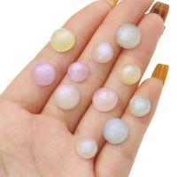 Acrylic Cabochons, DIY & different size for choice, mixed colors, 50PCs/Bag, Sold By Bag