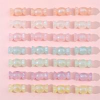 Perle acrylique, bonbon, DIY, plus de couleurs à choisir, 15x31mm, Trou:Environ 4mm, 5PC/sac, Vendu par sac