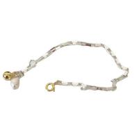 Argent sterling 925 bracelet, avec perle d'eau douce cultivée, Placage, bijoux de mode & pour femme, 6mm, 5.5-7mm, Longueur:Environ 6.7 pouce, Vendu par PC