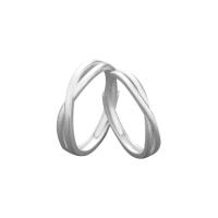 925 Sterling Silver Couple Ring, platinum plated, different styles for choice & for couple & frosted, Sold By PC