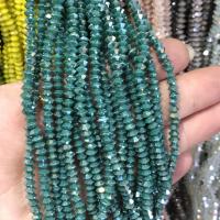 Kristall-Perlen, Kristall, poliert, DIY & facettierte, mehrere Farben vorhanden, 4mm, verkauft per ca. 38 cm Strang