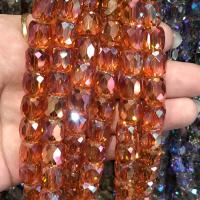 Kristall-Perlen, Kristall, poliert, DIY & facettierte, mehrere Farben vorhanden, 8mm, verkauft per ca. 38 cm Strang