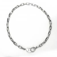Edelstahl Schmuck Halskette, 304 Edelstahl, poliert, Modeschmuck & verschiedene Stile für Wahl & für den Menschen, verkauft von PC