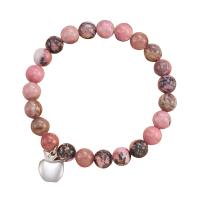 Gemstone Bracelets, Natural Stone, with Tibetan Style, different materials for choice & Unisex, more colors for choice, nickel, lead & cadmium free, Length:Approx 19 cm, Sold By PC