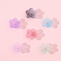 Acrylic Jewelry Beads Flower DIY Approx 1.5mm Approx Sold By Bag