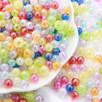 Acrylic Jewelry Beads, Round, DIY & different size for choice, more colors for choice, 50PCs/Bag, Sold By Bag