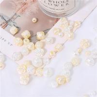 Acrylic Jewelry Beads DIY  beige Sold By Bag