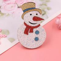 Sticker Paper Cloth handmade Christmas Design nickel lead & cadmium free Sold By PC
