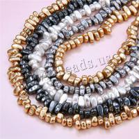 Porcelain Jewelry Beads Gemstone irregular plated DIY mm Approx Sold Per Approx 38 cm Strand