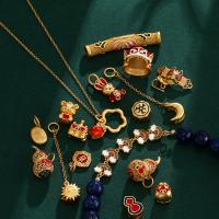 Grânulos de jóias de latão, cobre, DIY & Vario tipos a sua escolha & esmalte, 6-50mm, vendido por PC
