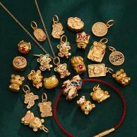 Grânulos de jóias de latão, cobre, DIY & Vario tipos a sua escolha & esmalte, 11-18mm, vendido por PC