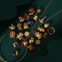 مجوهرات النحاس الخرز, ديي & أنماط مختلفة للاختيار & مينا, 8.5-22mm, تباع بواسطة PC