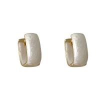 Brass Lever Back Earring gold color plated fashion jewelry & for woman & enamel nickel lead & cadmium free Sold By Pair