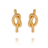 Brass Earring Clip, gold color plated, fashion jewelry & for woman, nickel, lead & cadmium free, 17x8mm, Sold By Pair