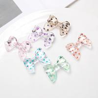 Mobile Phone DIY Decoration, Resin, Bowknot, epoxy gel, more colors for choice, 33x24mm, Sold By PC