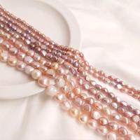 Naturlige ferskvands perle løs perler, Ferskvandsperle, Naturligt & du kan DIY & forskellige stilarter for valg, blandede farver, Solgt af Strand