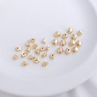 Brass Spacer Beads 14K gold plated DIY golden Sold By Bag