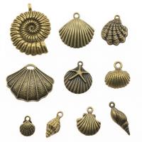 Zinc Alloy Jewelry Finding Set antique bronze color plated vintage & DIY & mixed nickel lead & cadmium free 10-20mm Sold By Bag