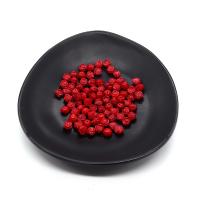 Perles d'espacement Bijoux, corail synthétique, Rose, gravé, DIY & semi-foré, rouge, 4mm, Vendu par PC