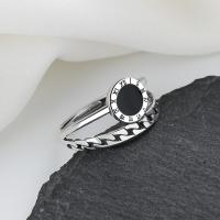 Cеребряное кольцо, 925 пробы, ювелирные изделия моды & Женский & эмаль, не содержит никель, свинец, 12mm, продается PC