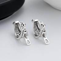 925 Sterling Silver Lever Back Earring Antique finish fashion jewelry & for woman nickel lead & cadmium free Sold By Pair