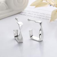 925 Sterling Silver Stud Earring Antique finish fashion jewelry & for woman nickel lead & cadmium free 5mm Sold By Pair