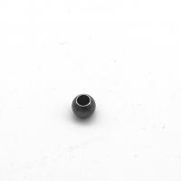 Edelstahl-Distanzscheiben-Korn, 304 Edelstahl, poliert, DIY, originale Farbe, 4.50x5.50x5.50mm, Bohrung:ca. 2.2mm, verkauft von PC