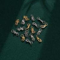 Chiusure di gioielli in ottone, placcato, DIY & stili diversi per la scelta, 5-11mm, Venduto da PC
