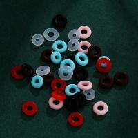 Silicone Stoppers Ring, 6 pieces & DIY & different size for choice, more colors for choice, Hole:Approx 3mm, Sold By Set